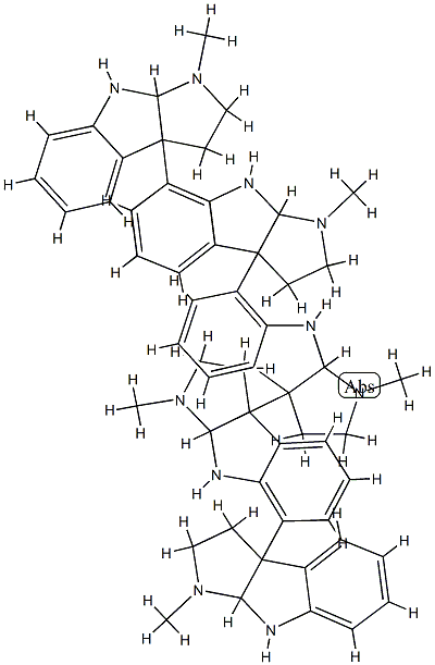 プシコトリジン 化学構造式