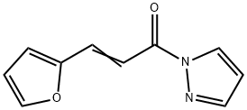 1H-Pyrazole,1-[3-(2-furanyl)-1-oxo-2-propenyl]-(9CI) Structure