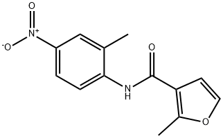 3-Furancarboxamide,2-methyl-N-(2-methyl-4-nitrophenyl)-(9CI) Structure