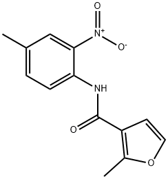 3-Furancarboxamide,2-methyl-N-(4-methyl-2-nitrophenyl)-(9CI) Structure