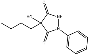 4-hydroxymofebutazone Structure