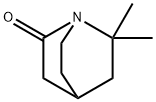 1-Azabicyclo[2.2.2]octan-2-one,6,6-dimethyl-(9CI) Structure