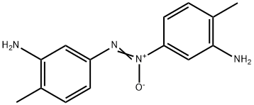 33DIAMINO44DIMETHYLAZOXYBENZENE Struktur