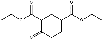 2,4-二羧酸乙酯环己酮, 58660-59-6, 结构式