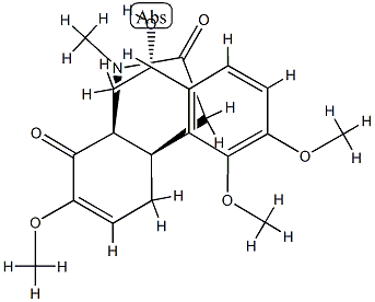 16-氧代原间千金藤碱 结构式