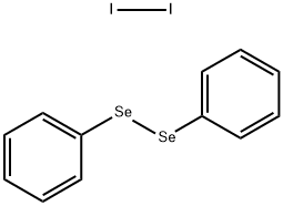 DIPHENYL DISELENIDE, COMPOUND WITH IODINE Structure