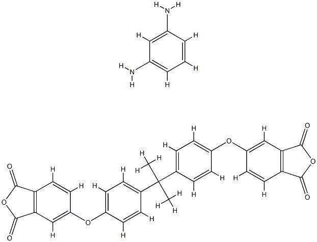 聚醚酰亚胺, 61128-46-9, 结构式