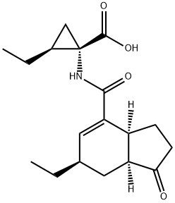 冠菌素, 62251-96-1, 结构式
