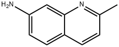 2-甲基-7-氨基喹啉 结构式