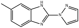 1H-Benzimidazole,5-methyl-2-(1H-pyrazol-1-yl)-(9CI) Structure