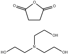 二乙醇氨基乙基聚异丁烯琥珀酸TEA盐 结构式