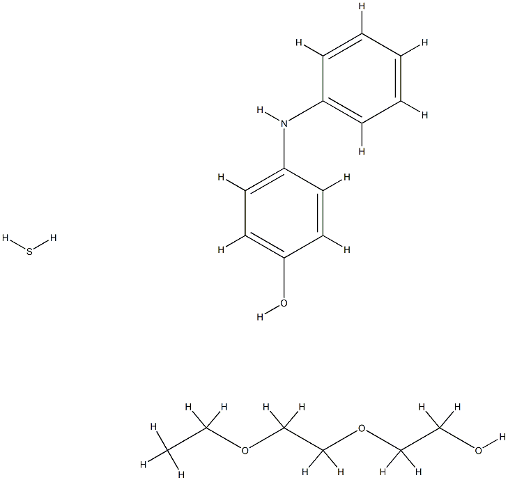 纳米硫粉, 68515-96-8, 结构式