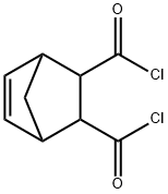 bicyclo[2.2.1]hept-2-ene-5,6-dicarbonyl chloride Struktur