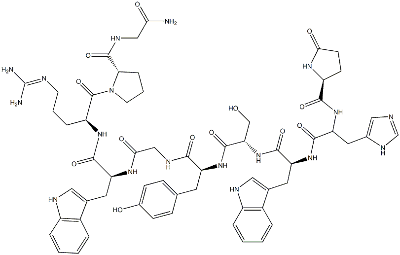 LHRH, Trp(7)- Struktur