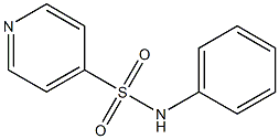 4-Pyridinesulfonamide,N-phenyl-(9CI) Struktur