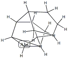 5,8-Methano-1,2,4-methenoazulene,decahydro-,(1-alpha-,2-alpha-,3a-bta-,4-alpha-,5-alpha-,8-alpha-,8a-bta-)-(9CI) Structure
