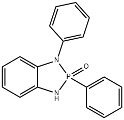 8,9-diphenyl-7,9-diaza-8$l^{5}-phosphabicyclo[4.3.0]nona-1,3,5-triene 8-oxide 结构式
