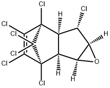 (-)-反-环氧七氯, 1ΜG /ΜL于环己烷, 76986-14-6, 结构式