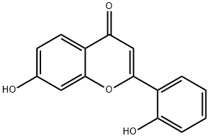 7-羟基-2-(2-羟基苯基)-4H-色烯-4-酮, 77298-66-9, 结构式