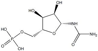 poly(ribosylurea phosphate) Structure