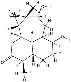 3-hydroxydeoxyartemisinin 结构式