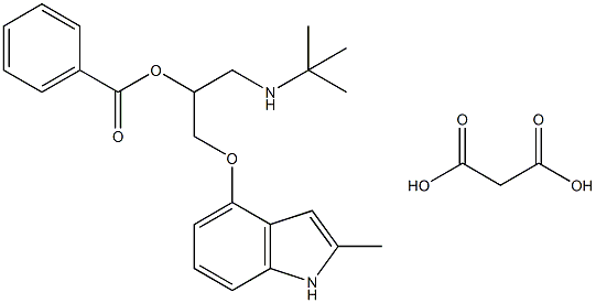 ボピンドロールマロン酸塩 化学構造式