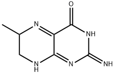 4(3H)-Pteridinone,2,6,7,8-tetrahydro-2-imino-6-methyl-(9CI) 结构式