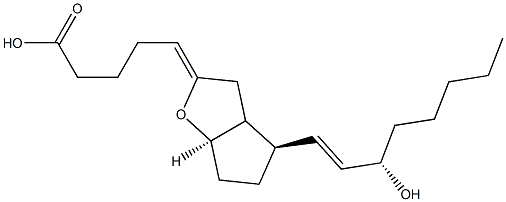 11-desoxyprostacyclin Structure