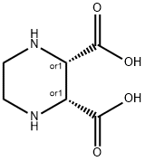 2,3-Piperazinedicarboxylicacid,(2R,3S)-rel-(9CI) 结构式