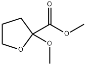 2-Furancarboxylicacid,tetrahydro-2-methoxy-,methylester(9CI) 结构式