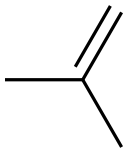 聚异丁烯 结构式