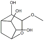 2-Oxabicyclo[3.2.1]octane-4,6,7-triol,3-methoxy-(7CI) Structure