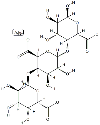 ポリガラクツロン酸 ナトリウム塩 化学構造式