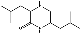 2-Piperazinone,3,6-diisobutyl-(7CI) Struktur