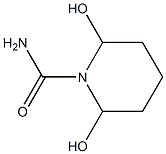 1-Piperidinecarboxamide,2,6-dihydroxy-(9CI) Structure