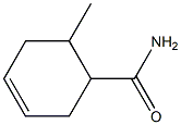 3-Cyclohexene-1-carboxamide,6-methyl-(6CI,9CI) Structure