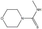S-anisylformamidino-4-(N-methylisothioamide)morpholine Struktur