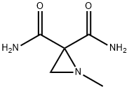 2,2-Aziridinedicarboxamide,1-methyl-(9CI) Struktur