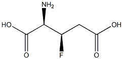L-Glutamic acid, 3-fluoro-, threo- (9CI) 结构式
