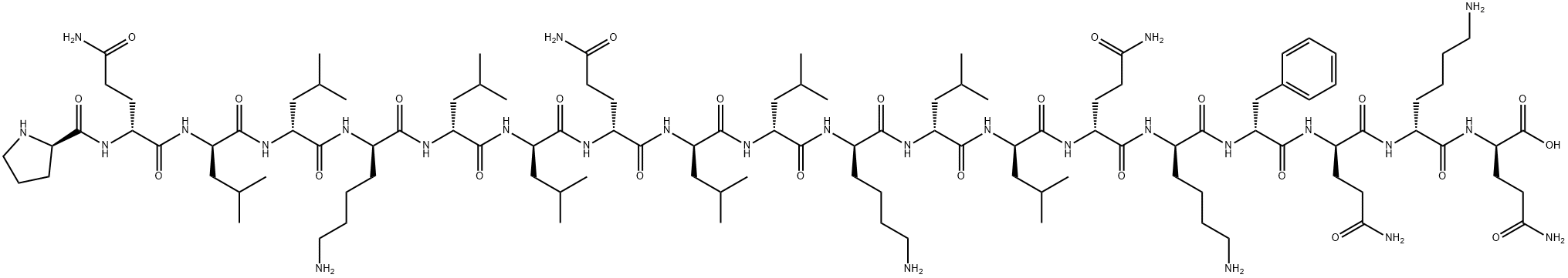 beta-endorphin (13-31) 结构式
