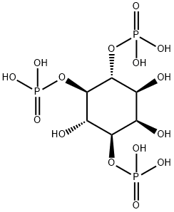 L-myo-Inositol-1,4,5-triphosphate (sodium salt), 2068-89-5, 结构式