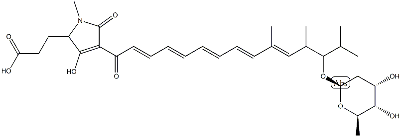 α-Lipomycin Struktur