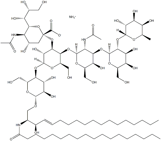神经节苷酯 FG1 结构式