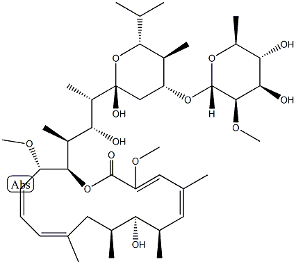 杀黏虫菌素, 91021-66-8, 结构式