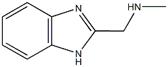 (1H-1,3-benzodiazol-2-ylmethyl)(methyl)amine Structure