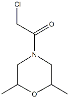 2-Chloro-1-(2,6-dimethyl-morpholin-4-yl)-ethanone
