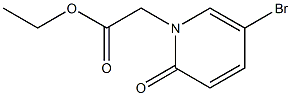 ethyl 2-(5-bromo-2-oxo-1,2-dihydropyridin-1-yl)acetate Structure