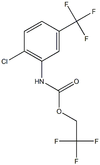 2,2,2-trifluoroethyl 2-chloro-5-(trifluoromethyl)phenylcarbamate