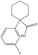 1-(3-fluorophenyl)cyclohexane-1-carboxylic acid