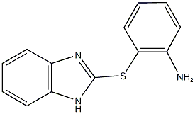 2-(1H-1,3-benzodiazol-2-ylsulfanyl)aniline Structure